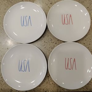 Rae Dunn USA plates